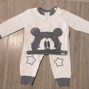 DISNEY BABY MICKEY MOUSE 2pc SET(12-18m)